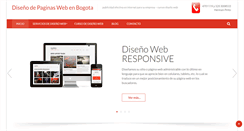 Desktop Screenshot of paginaswebbogota.com